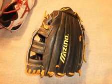 Vintage Professionel MIZUNO Baseballhandschuh Sammlerst&uuml;ck? USA Leder Gr. XS /69
