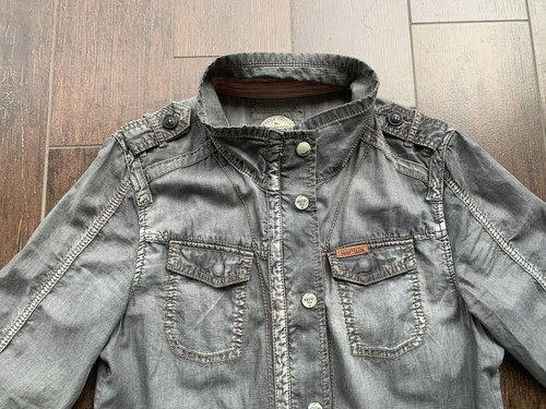 Khujo Damen Parka Jeans Mantel Jacke Gr. XL (40) Fashion Girl Neuwertig - Bild 11 von 12