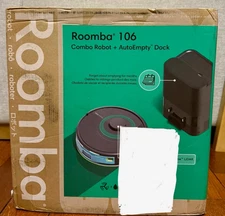 iRobot Roomba 106 Robot Vacuum + AutoEmpty Dock holds up to 75 days