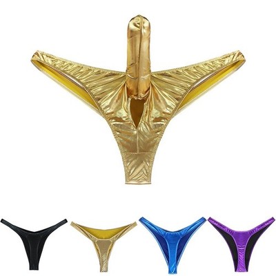 1*Unterlagen Polyester Schwarz T-String Blau G-String Nagelneu Geeignet
