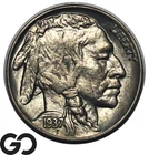 1937-D Buffalo Nickel, Gem BU++