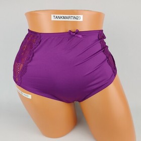 Lane Bryant Cacique Mid Waist Cheeky Plus Sexy Lingerie Panty 18/20 Purple