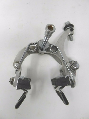 Bicicleta de acero vintage Campagnolo Colnago ligera plateada negro freno calipars 4 - Imagen 10 de 10
