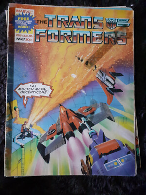 Transformers Marvel UK issue number 67 28th June 1986