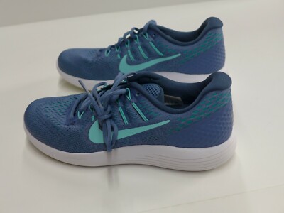 nike flex 2017 rn blue running shoes