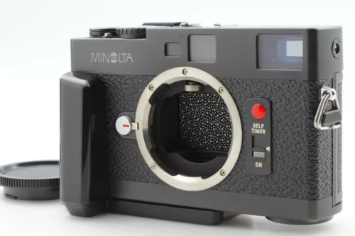 "TOP MINT w/ Grip" Minolta CLE Range Finder 35mm Film Camera Body From JAPAN