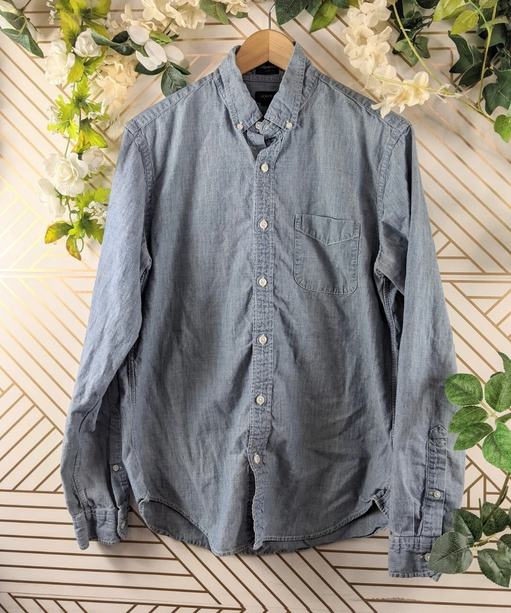 j crew oxford button down