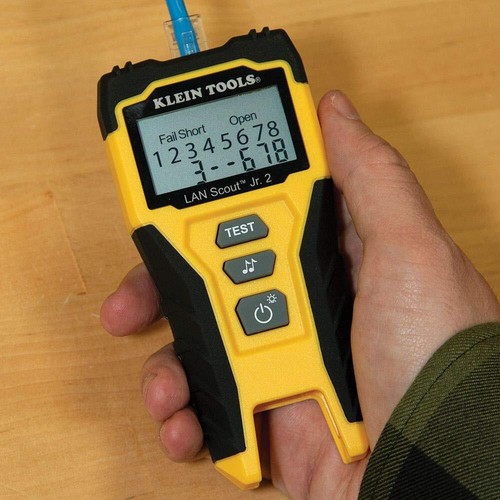 Klein Tools VDV526-200 Cable Tester LAN Scout Jr. 2 Ethernet Cable Tester - Picture 6 of 12