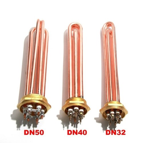 Immersion Copper Water Boiling Heater 3KW 6KW 9KW 12KW Heat Resistance Element - Picture 13 of 14
