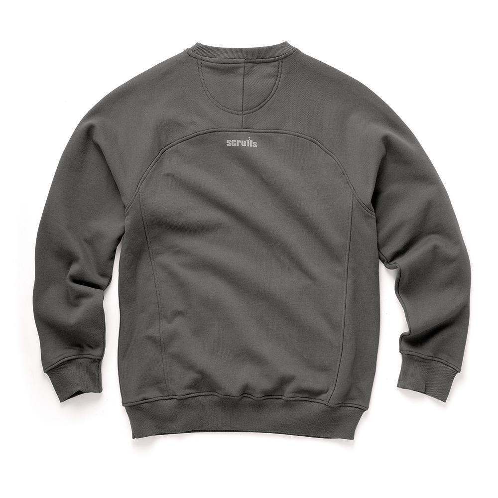 Thumbnail - Scruffs Sweatshirt „eco Worker“, Anthrazit Größe Xxl