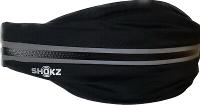 Shokz Adjustable Sport Jogging Running Belt - Black Fanny Pack