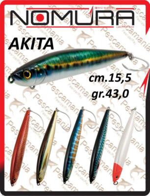 artificielle hardbait Nomura AKITA stickbait cm.12,5 gr.43 | eBay