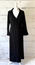Warehouse Long Black Dress