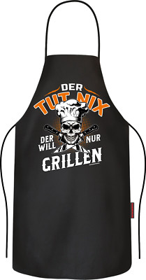 Grembiule Uomo da Barbecue – Regolabile, in Tinta Unita o con Grafica – Store