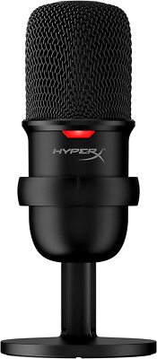 HyperX SoloCast USB Condenser Gaming Microphone for PC PS4 PS5 Mac