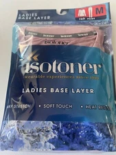 Ladies Isotoner base layer top and pants Medium brand new