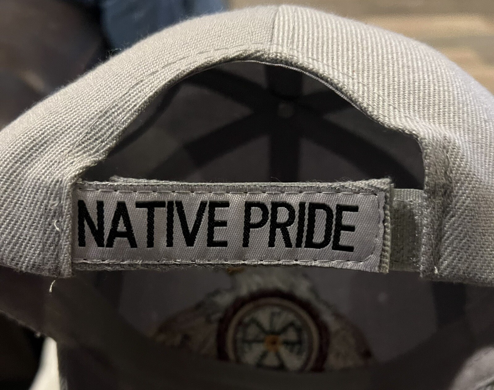 gray native pride hat - image 3