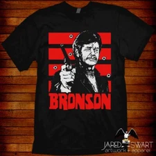 Charles Bronson T-shirt inspired by the 70s movie Death Wish 1974 S-6XL
