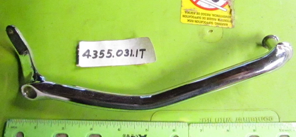 Pedal de freno Montesa Cappra 250 CINCO p/n 43.55.031.1 T NOS 43M # 1 1969-1970 Foto 2 de 4