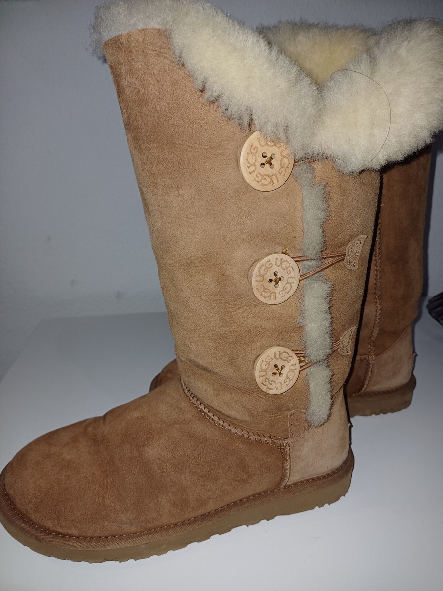 UGG 38 Stiefel Echtleder Echtfell Leder Lammfell mit OVP Boots