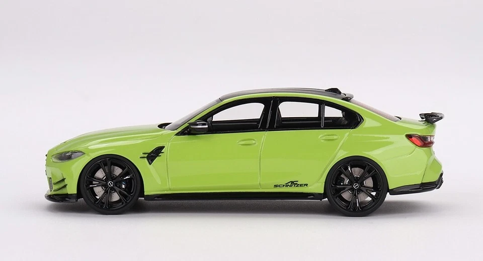 BMW AC Schnitzer M3 Competition (G80) Sao Paulo Yellow in 1:43 scale - Image 3 of 3
