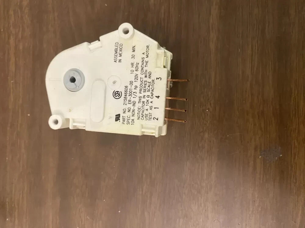 Frigidaire Kenmore AP2111929 12762 Refrigerator Defrost Timer AZ86015 | BK861
Opens in a new window 
