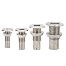 Quality Stainless Steel Water Outlet Port Boat Bottom Bilge Drain Vent Equipment
