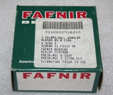 FAFNIR  5206WG C1 FS153 Double Row Angular Contact Bearing 5206-WG - NEW -