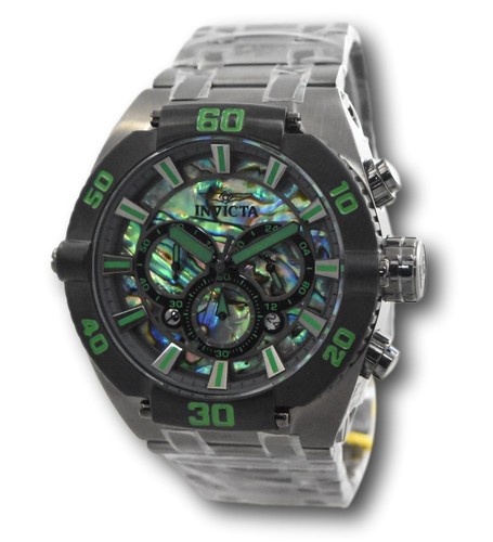 Invicta Coalition Forces Men's 50mm Abalone Dial Chronograph Watch 27262 Rare - Picture 3 of 19