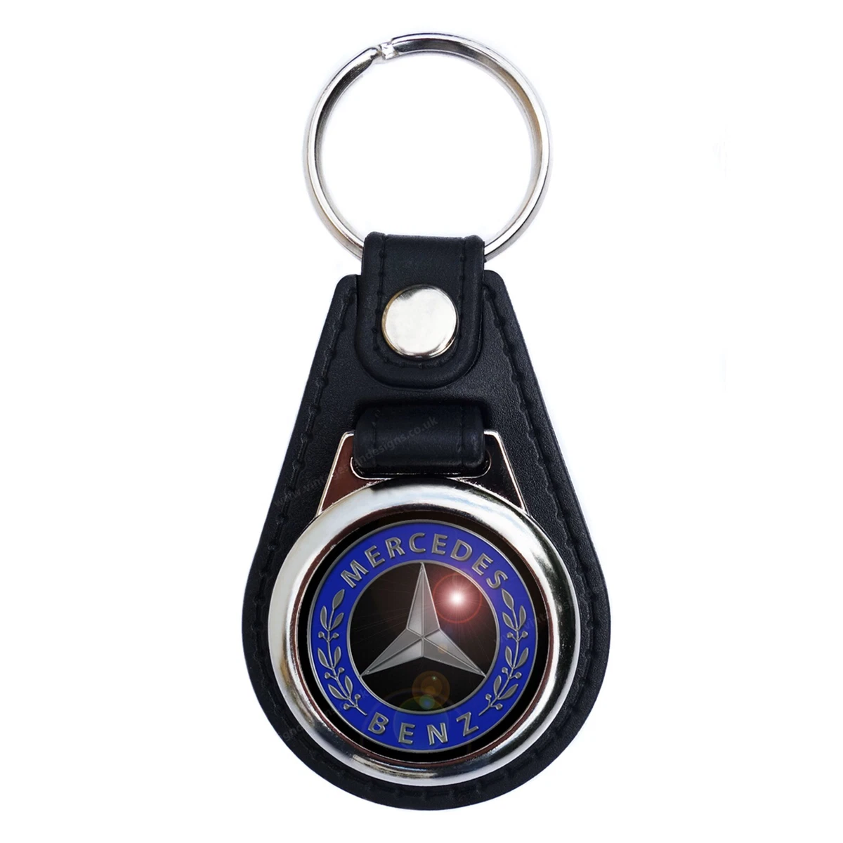 HOME * Leather Message Key Ring - UK MADE – Sansom Reed