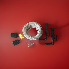 OEM LiftMaster Chamberlain Garage Safety Sensor Kit / Long Wire/ 2 Brackets