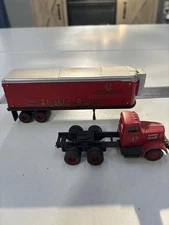 HO Scale A&P Semi Truck w/ 32’ Reefer Trailer – Vintage Grocery Delivery