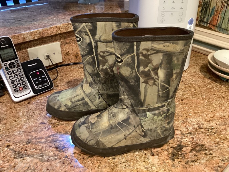Lacrosse Lil Burly 9”  Next G-1 Boot Camo 1000g - Youth Size 12 - Kids Hunting