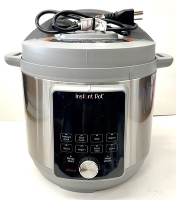 Instant Pot Duo Plus, 6-Quart Whisper Quiet 9-in-1 Electric Pressure Cooker