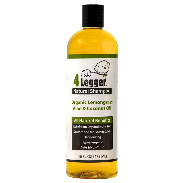 4-Legger Lemongrass & Aloe Organic Dog Shampoo
