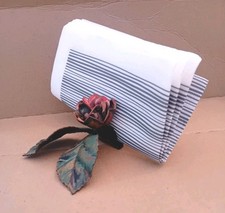 PORTA TOVAGLIOLI ROSA IN FERRO BATTUTO ANNI 80 (NUOVO VEDI MISURE LEGGI DESCRIZ.