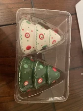 Essential Home Salt And Pepper Christmas Tree Holiday Gift Set New In Pkg # 341