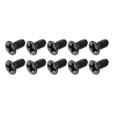 METALLIXITY Phillips Flat Head Screws M2 x 4mm 150Pcs, Carbon Steel Machine S...