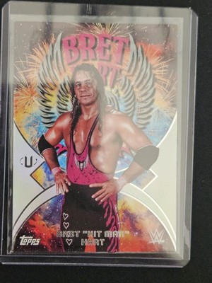 2025 Topps Universe WWE Bret ''Hit Man'' Hart Namesakes #NMS-32