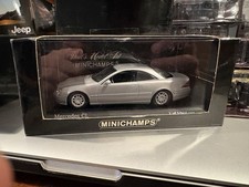 MINICHAMPS MERCEDES BENZ CL COUPE 1999 Silver METAL 1/43