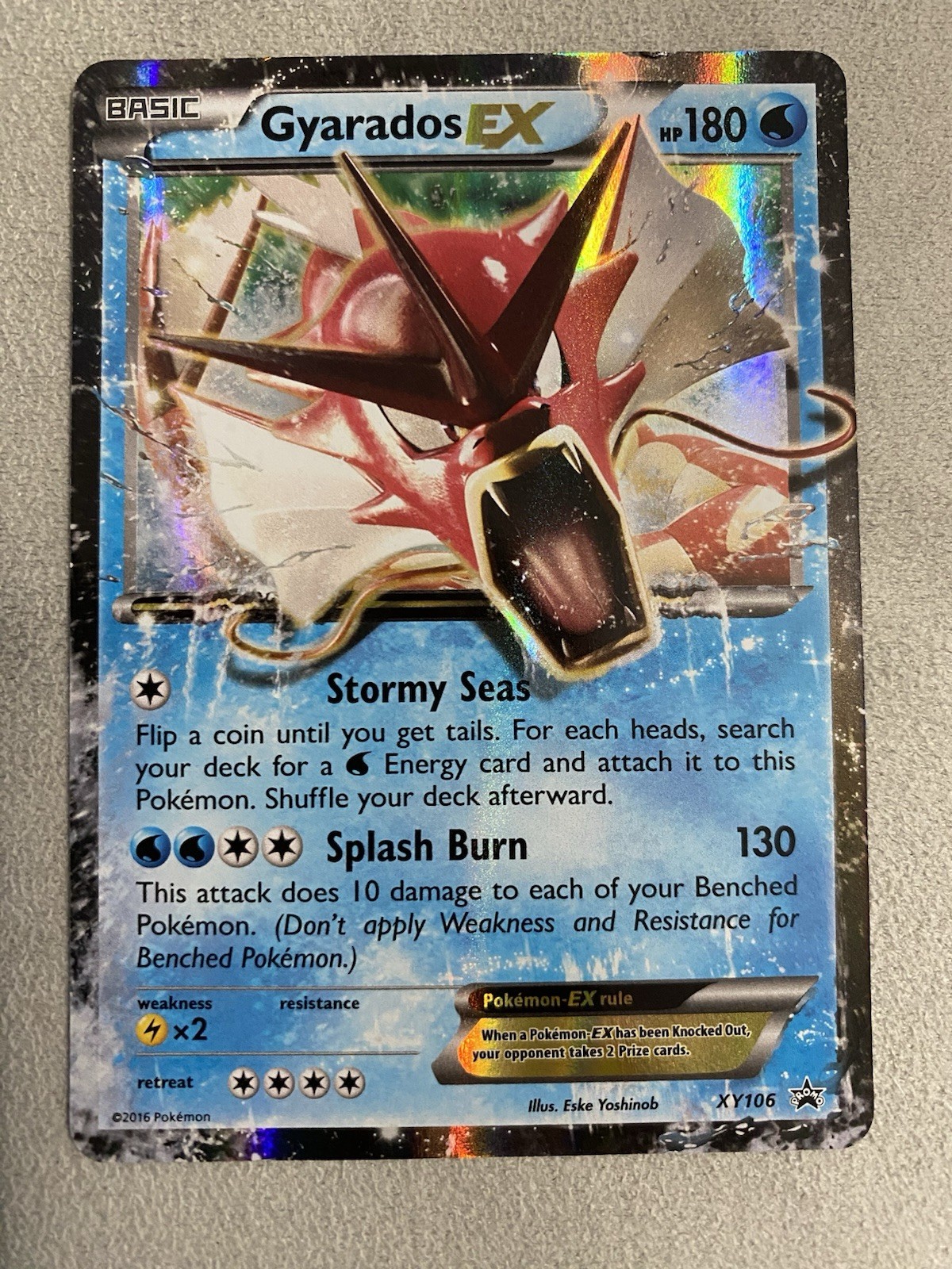 Gyarados EX XY106 NM Holo Foil Promo Rare Pokemon Card