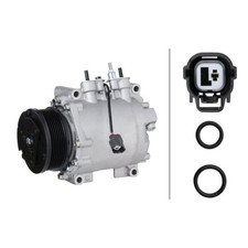 1x Kompressor, Klimaanlage HELLA 8FK 366 201-291 passend für HONDA