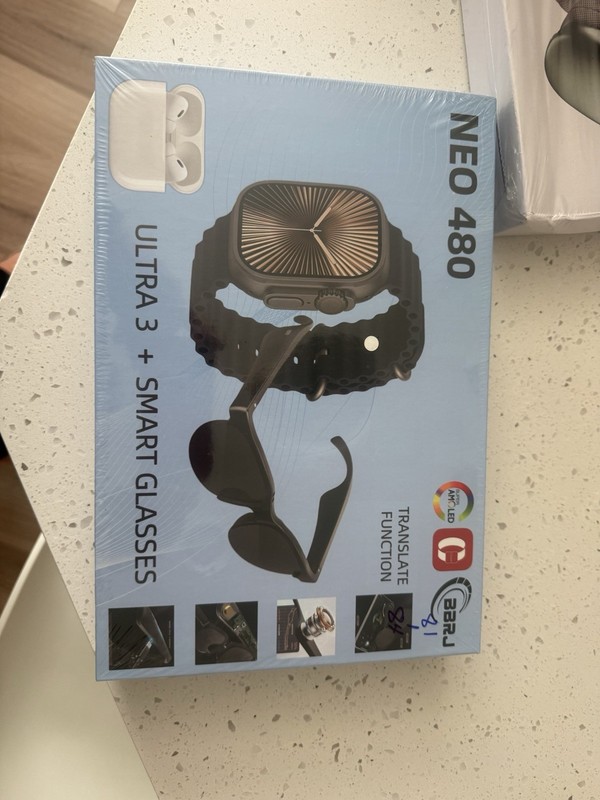 BBRJ NEO 480 Ultra 3+ Smart Glasses Bluetooth Wireless Connectivity MPN NEO 480