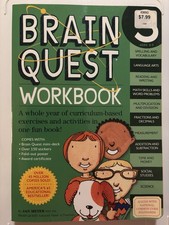Brain Quest Workbook: Grade 3 Mini deck, stickers, poster, award certificate