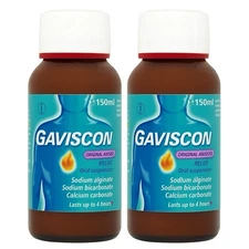 Gaviscon Original Aniseed 150ml 2 Pack Oral Suspension-Relief | Budget Friendly