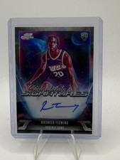 2025-26 Topps Cosmic Chrome Rasheer Fleming Singularity Signatures Auto Rookie