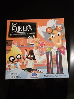 DR. EUREKA Educational Science Board Game -Mix The Molecules NEW, Open Box