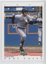 1992 Classic Best Minor League Paul Carey #392 0b3