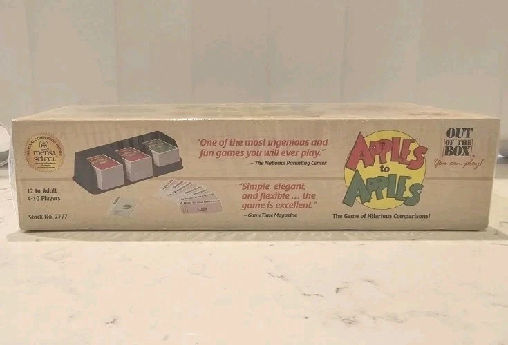 New Old Stock Apples to Apples Game #7777 Game of Hilarious Comparisons - Sealed - Image 2 of 3