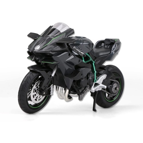 Die Cast Motorcycle Model for Ninja H2R, Realistic Motorcycle Model, 1:12 Sca...